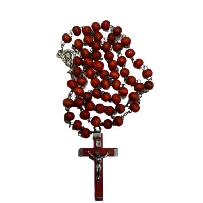 Rosary beads:  rose scented